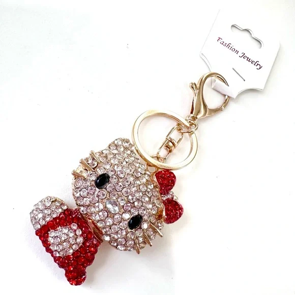 Hello Kitty Rhinestone Keychain - Picture 6 of 10
